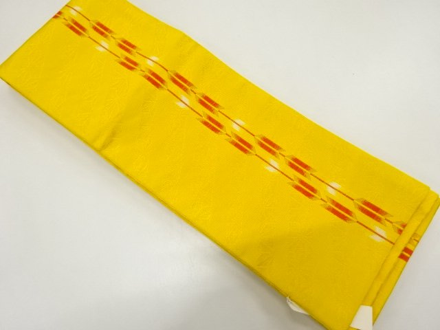 JAPANESE HANHABA OBI / UNUSED / WOVEN ARROW FEATHER